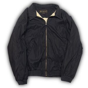 Navy Bomber Jacket by Weathercast